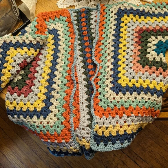 Granny square cardigan - Picture 8 of 9